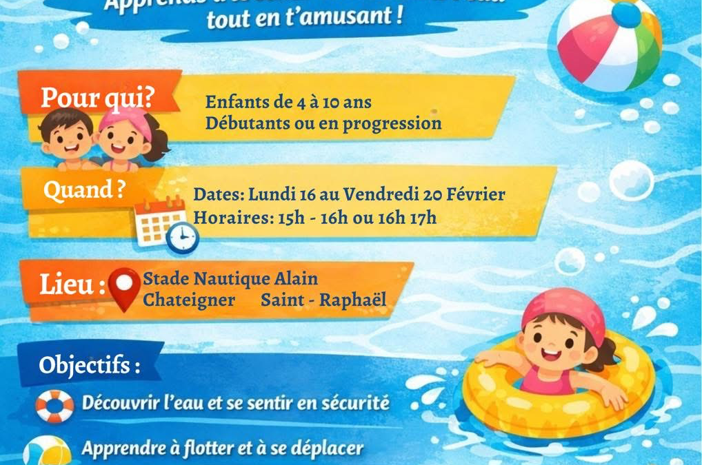 Stage Aisance Aquatique